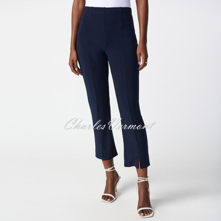 Joseph Ribkoff Trousers With Vertical Front Seam - Style 241249 (Midnight Blue)