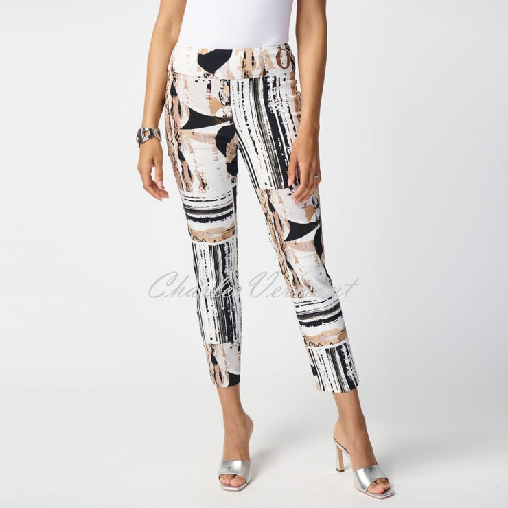 Joseph Ribkoff Abstract Print Trousers - Style 241265