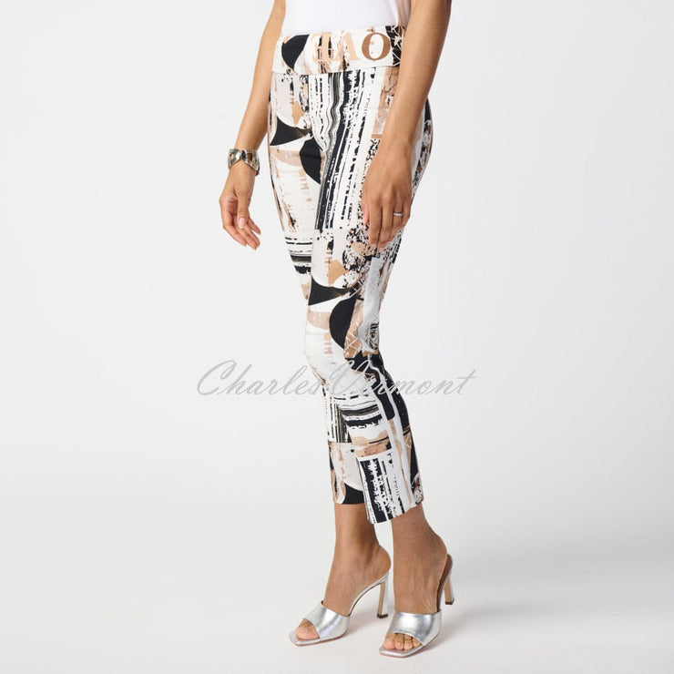 Joseph Ribkoff Abstract Print Trousers - Style 241265