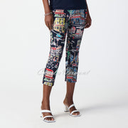 Joseph Ribkoff Parisian Print Trouser - Style 241268