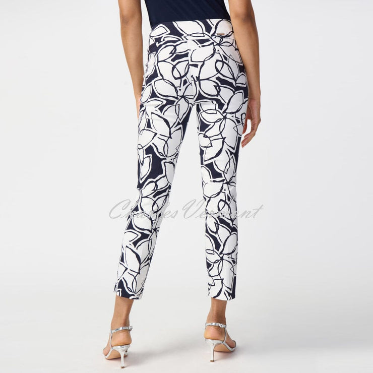 Joseph Ribkoff Leaf Print Trousers - Style 241270