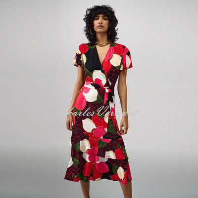 Joseph Ribkoff Floral Print Dress - Style 241285