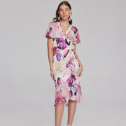 Joseph Ribkoff 'Signature' Floral Print Dress - Style 241732