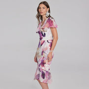Joseph Ribkoff 'Signature' Floral Print Dress - Style 241732