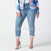 Joseph Ribkoff Embellished Mesh Jean - Style 241929