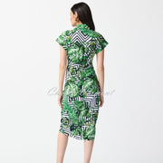 Joseph Ribkoff Palm Print Shirt Dress - Style 242033