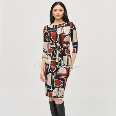 Joseph Ribkoff Abstract Print Dress - Style 243325