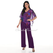 Frank Lyman V-Neck Poncho Top - Style 244108