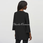 Joseph Ribkoff Top With Asymmetric Hem And Diamante Detail - Style 244026