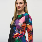 Joseph Ribkoff Abstract Print Top - Style 244073