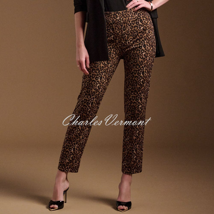 Joseph Ribkoff Animal Print Trouser - Style 244257