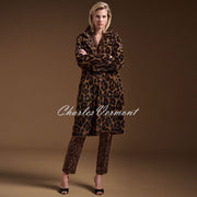 Joseph Ribkoff Animal Print Trouser - Style 244257