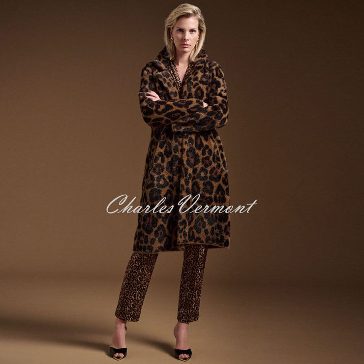 Joseph Ribkoff Animal Print Trouser - Style 244257