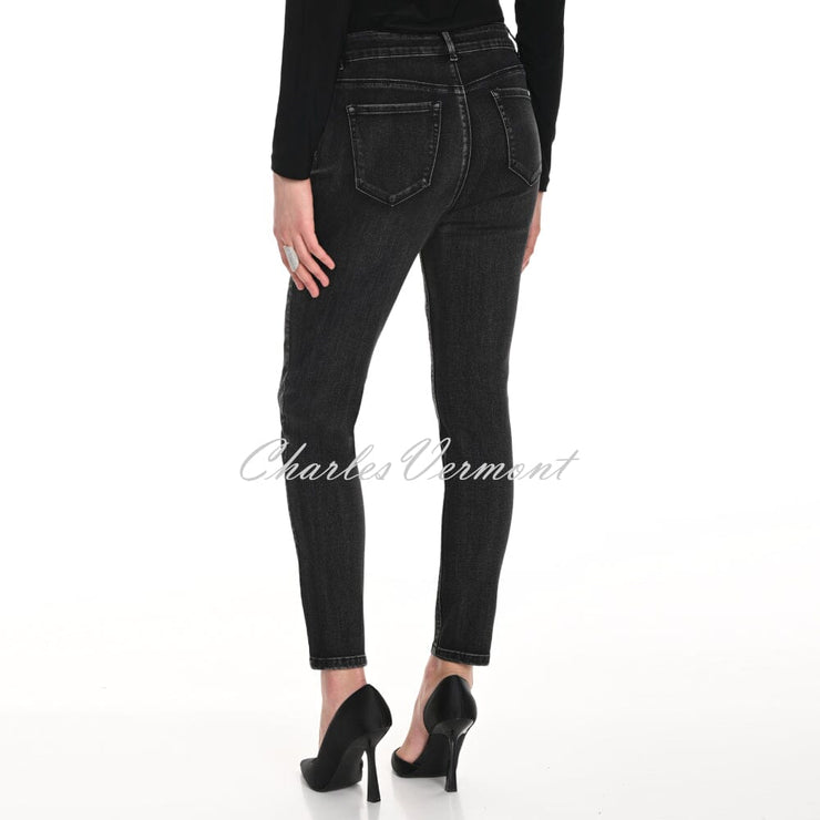 Frank Lyman Diamanté Snowflake Jean - Style 244647U