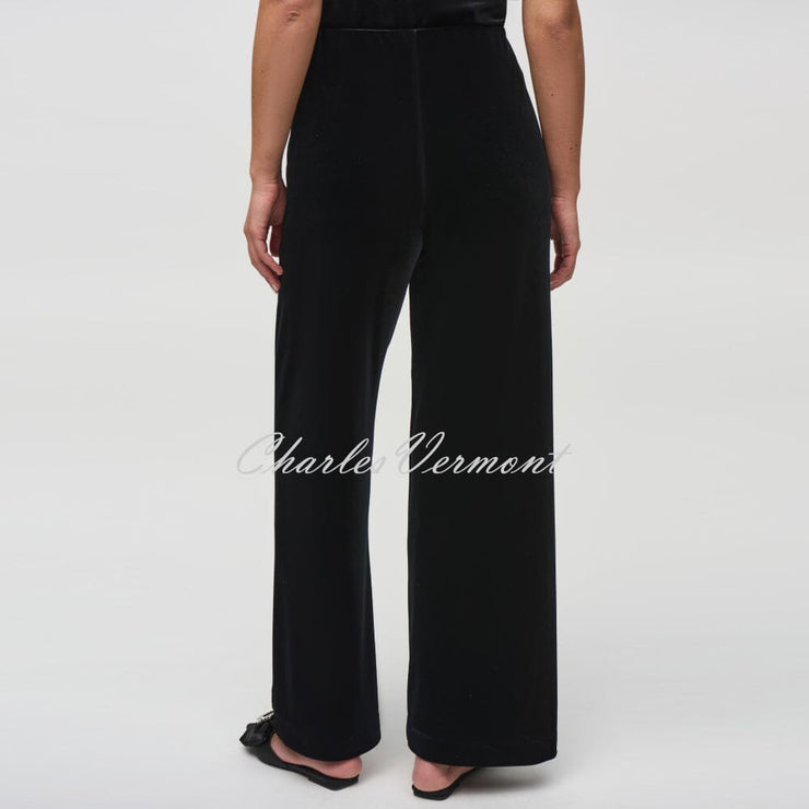 Joseph Ribkoff Velvet Wide-Leg Trouser - Style 244927