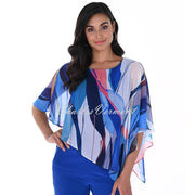 Frank Lyman Chiffon Overlay Top - Style 246101