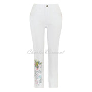 Dolcezza 'Happy With Spring' Cropped Jean - Style 24611