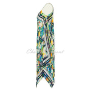 Dolcezza 'Orangerie' Handkerchief Hem Dress - Style 24651