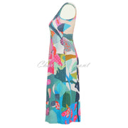 Dolcezza 'Rumba' Sleeveless Dress With Square Neckline - Style 24675