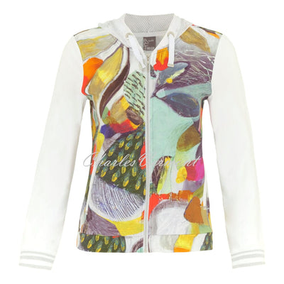 Dolcezza 'Botanica' Hooded Zip Jacket - Style 24694