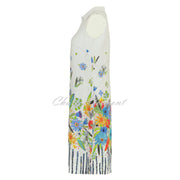 Dolcezza 'New Bouquet' Sleeveless Linen Dress - Style 24763