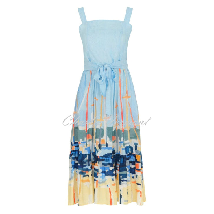Dolcezza 'Marina Interpretation' Dress With Square Neckline - Style 24797