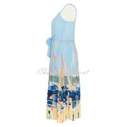 Dolcezza 'Marina Interpretation' Dress With Square Neckline - Style 24797