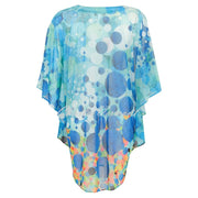 Dolcezza 'Big Angel Fish Mosaic' Beach Cover Up Top - Style 24801