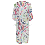 Dolcezza 'Tropical Trace II' Longline Beach Cover Up - Style 24807
