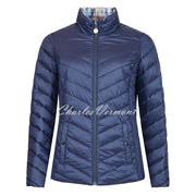 Frandsen Lightly Padded 2-in-1 Reversible Jacket - Style 326-588-6769 (Royal Blue / Navy)