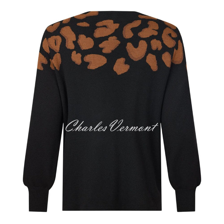 I'cona Animal Print Sweater - Style 64353-60002-90