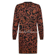 I'cona Animal Print Longline Coatigan - Style 67364-60002-29