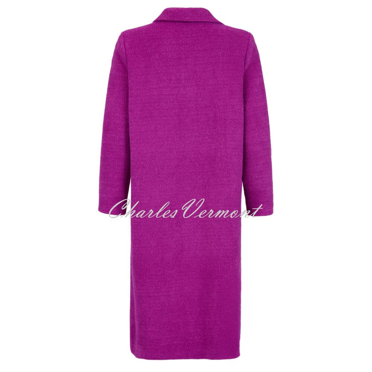 Tia Longline Brushed Coat - Style 77654-7988-55