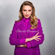 Tia Longline Brushed Coat - Style 77654-7988-55