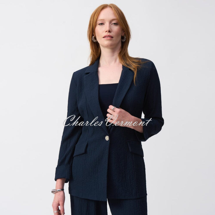 Joseph Ribkoff Seersucker Blazer Jacket - Style 251082