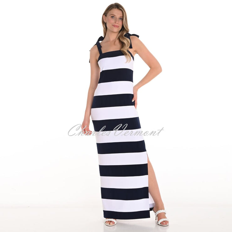 Frank Lyman Striped Maxi Dress - Style 251188