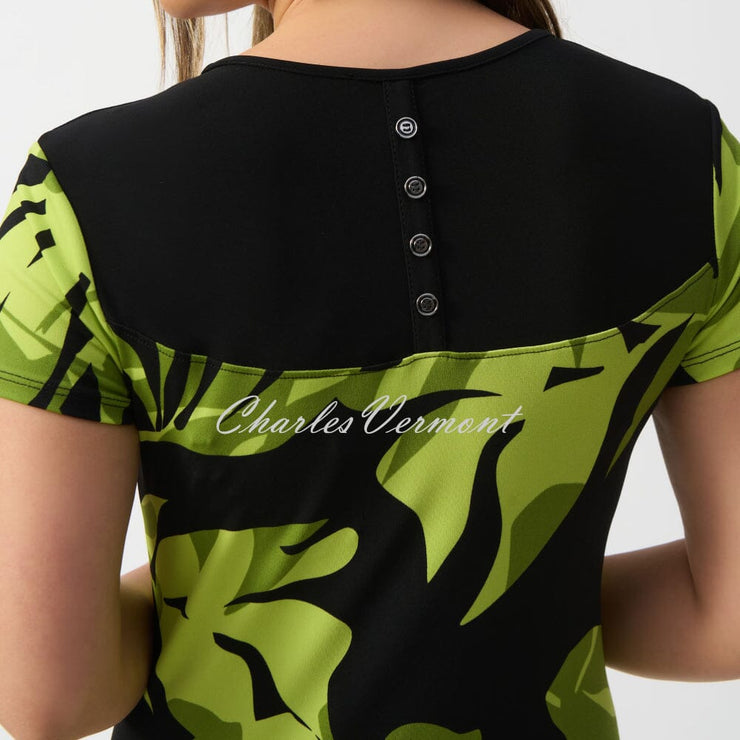 Joseph Ribkoff Tropical Print Dress - Style 251200