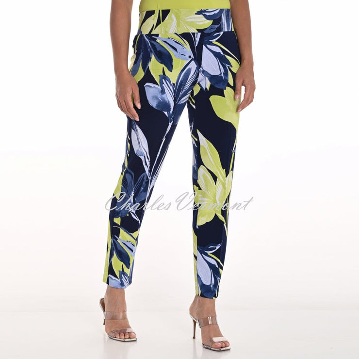 Frank Lyman Floral Print Trouser - Style 251211