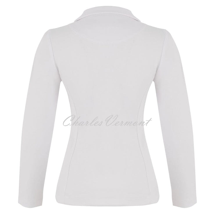 Dolcezza 'Time For A Martini' Blazer Jacket - Style 25132 (White)