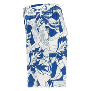 Dolcezza 'Blue Lotus' Patterned Short - Style 25151