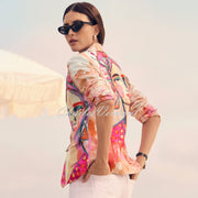 Frank Lyman Face Print Blazer Jacket - Style 251565