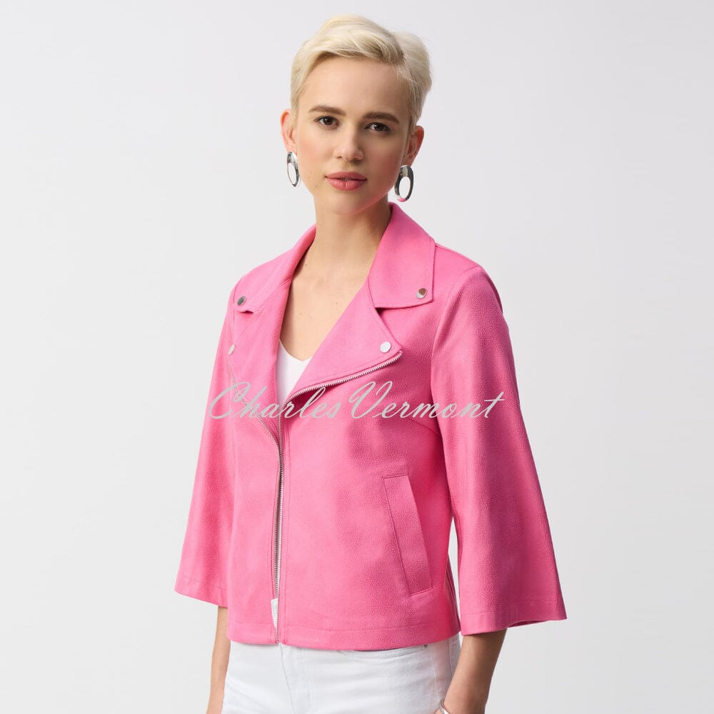Joseph Ribkoff Faux Suede Jacket - Style 251908 | Charles Vermont