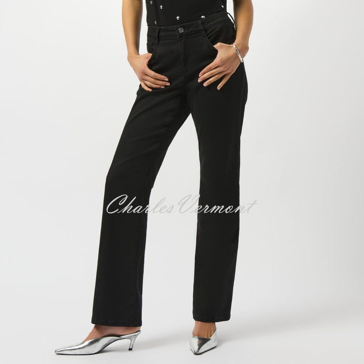Joseph Ribkoff Classic Bootcut Stretch Jean - Style 251967 (Black)