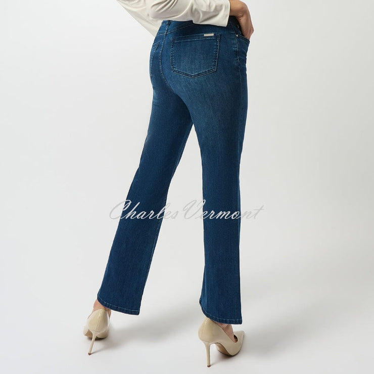 Joseph Ribkoff Classic Bootcut Stretch Jean - Style 251967 (Mid Denim Blue)
