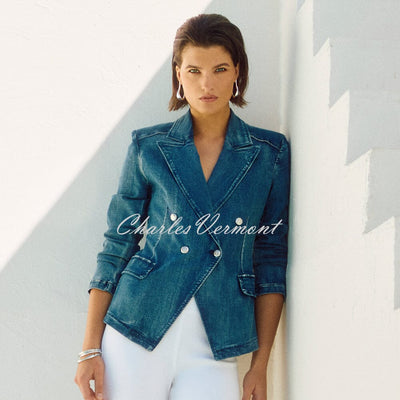 Joseph Ribkoff Denim Blazer Jacket - Style 251962