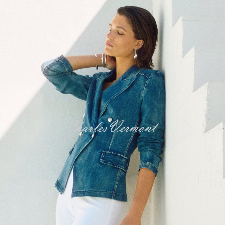 Joseph Ribkoff Denim Blazer Jacket - Style 251962
