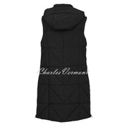Frandsen Longline Gilet - Style 339-561-90 (Black)