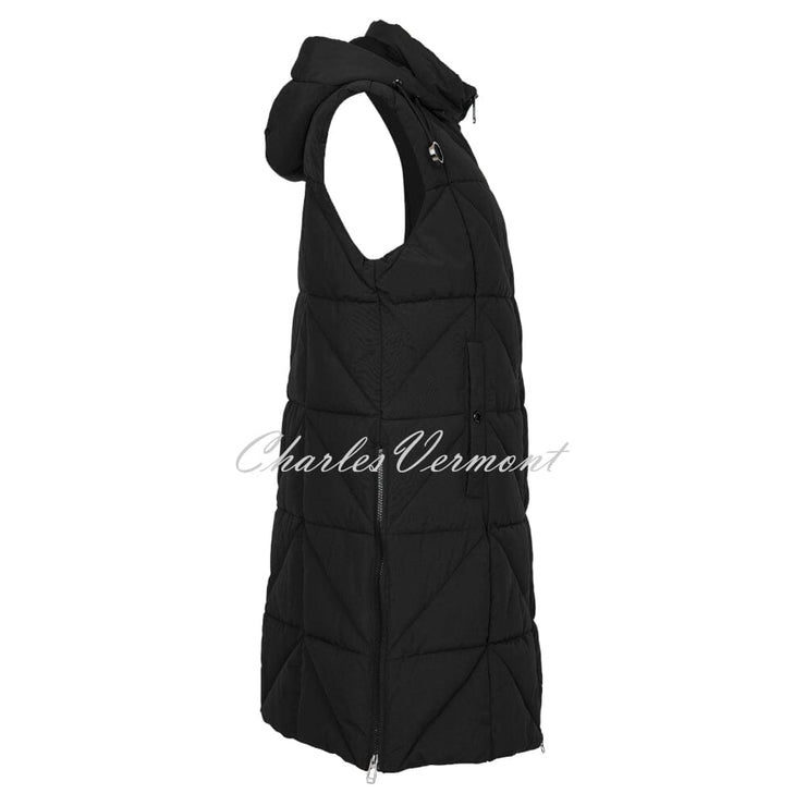 Frandsen Longline Gilet - Style 339-561-90 (Black)