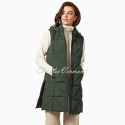 Frandsen Longline Gilet - Style 339-561-89 (Dark Green)