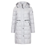 Normann Quilted Down Coat with Detachable Hood - Style 8823-800-93